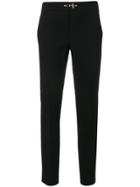 P.a.r.o.s.h. Cropped Tailored Trousers - Black