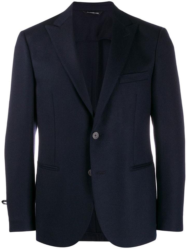 Tonello Classic Slim-fit Blazer - Blue