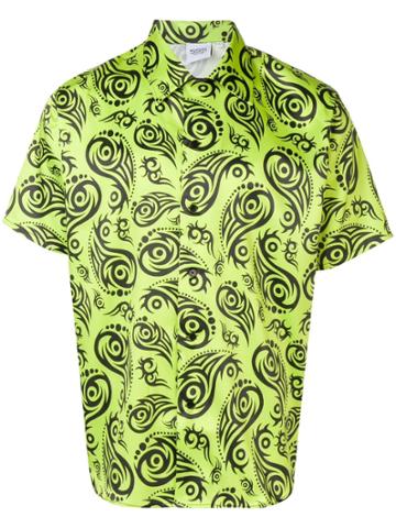 Sss World Corp Hawaiian Short Sleeve Shirt - Green