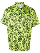 Sss World Corp Hawaiian Short Sleeve Shirt - Green