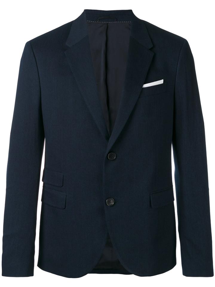 Neil Barrett Denim Blazer - Blue