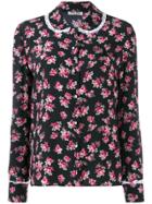 Miu Miu Peter Pan Collar Blouse - Black