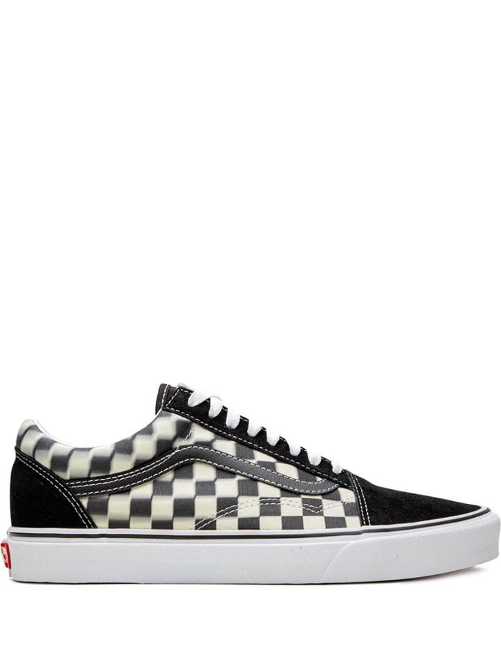 Vans Old Skool Classic Blurry Low-top Sneakers - Black