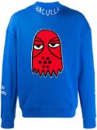 Haculla Embroidered Sweatshirt - Blue