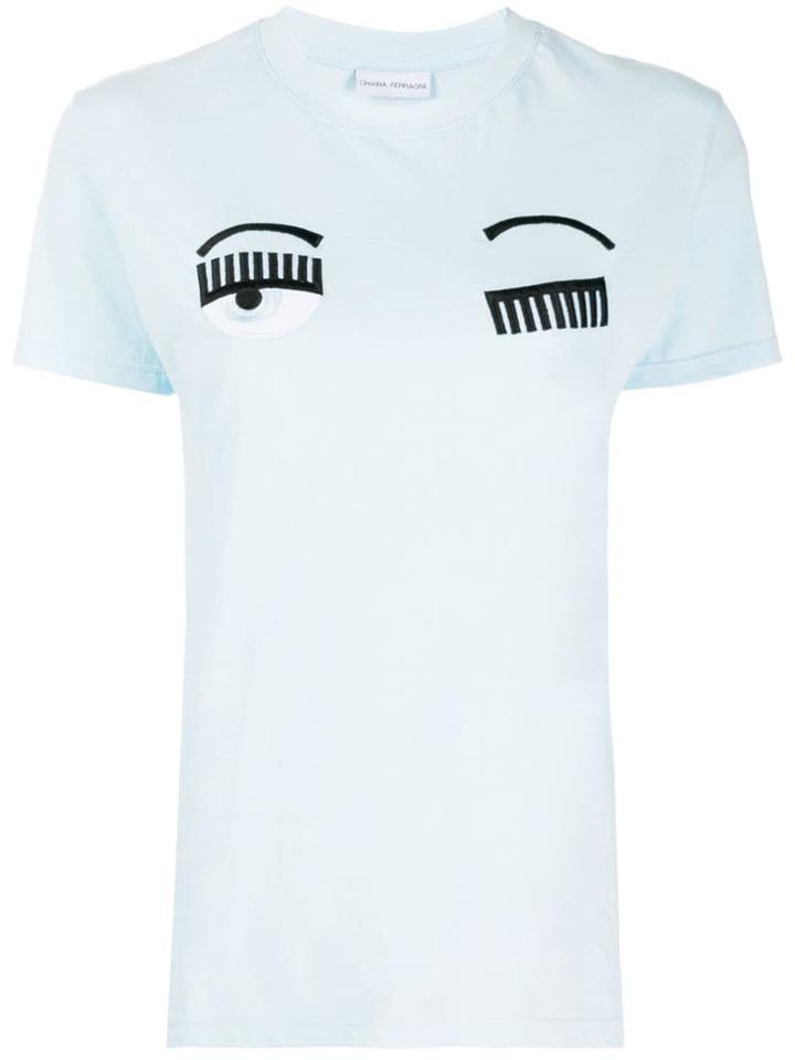 Chiara Ferragni Flirting T-shirt - Blue