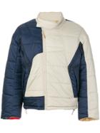 Gmbh Colourblock Padded Coat - Nude & Neutrals