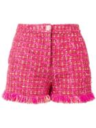 Boutique Moschino Tweed Shorts - Pink