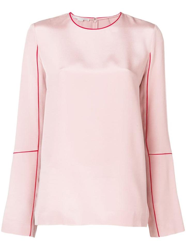 Stella Mccartney Round Neck Blouse - Pink