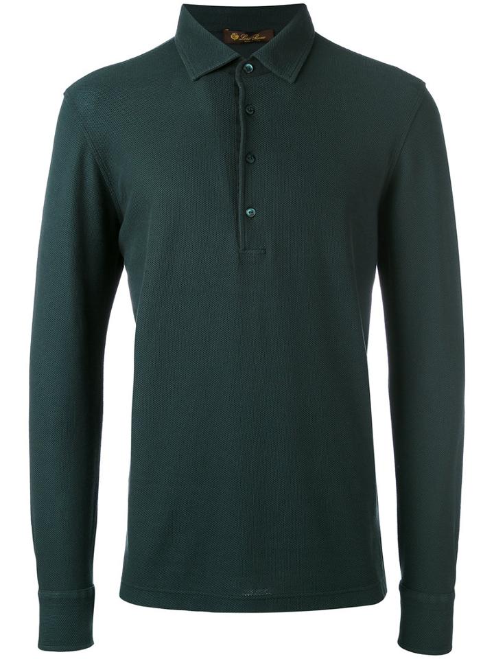 Loro Piana - Classic Polo Top - Men - Cotton - S, Green, Cotton