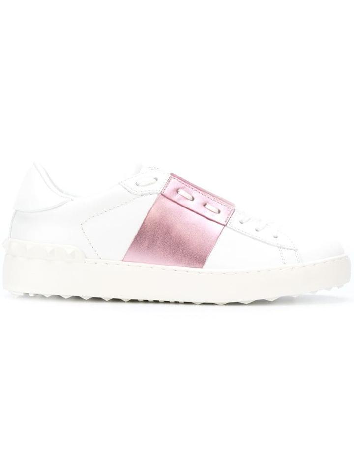 Valentino Valentino Garavani Open Rockstud Sneakers - White