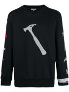 Lanvin Hammer Print Sweatshirt - Black