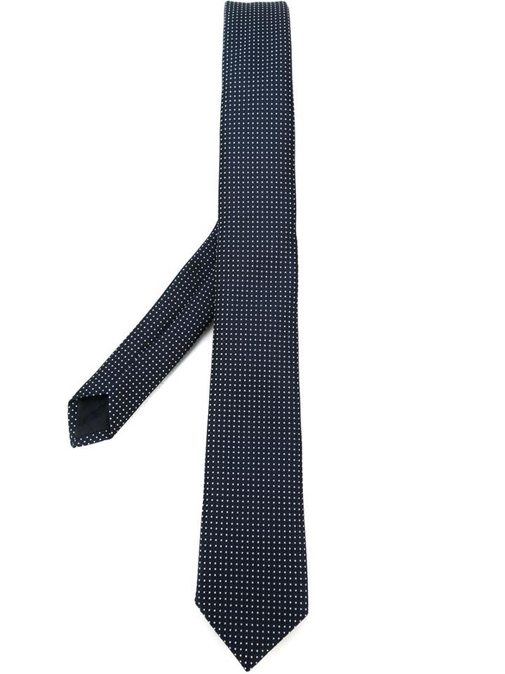 Z Zegna Polka Dot Tie