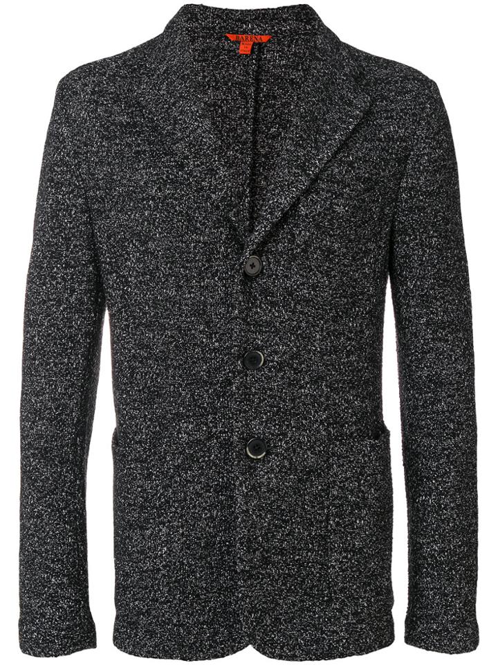 Barena Buttoned Blazer - Black