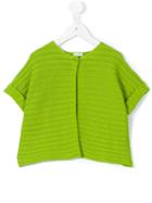 Il Gufo - Ribbed Cardigan - Kids - Cotton - 12 Yrs, Green
