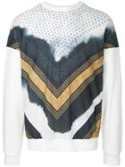 Yoshiokubo Shibori Printed Sweatshirt - White