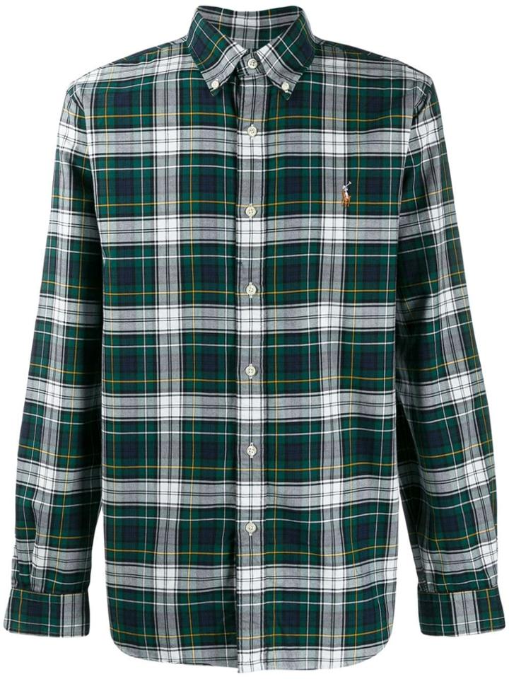 Polo Ralph Lauren Plaid Long-sleeve Shirt - Green