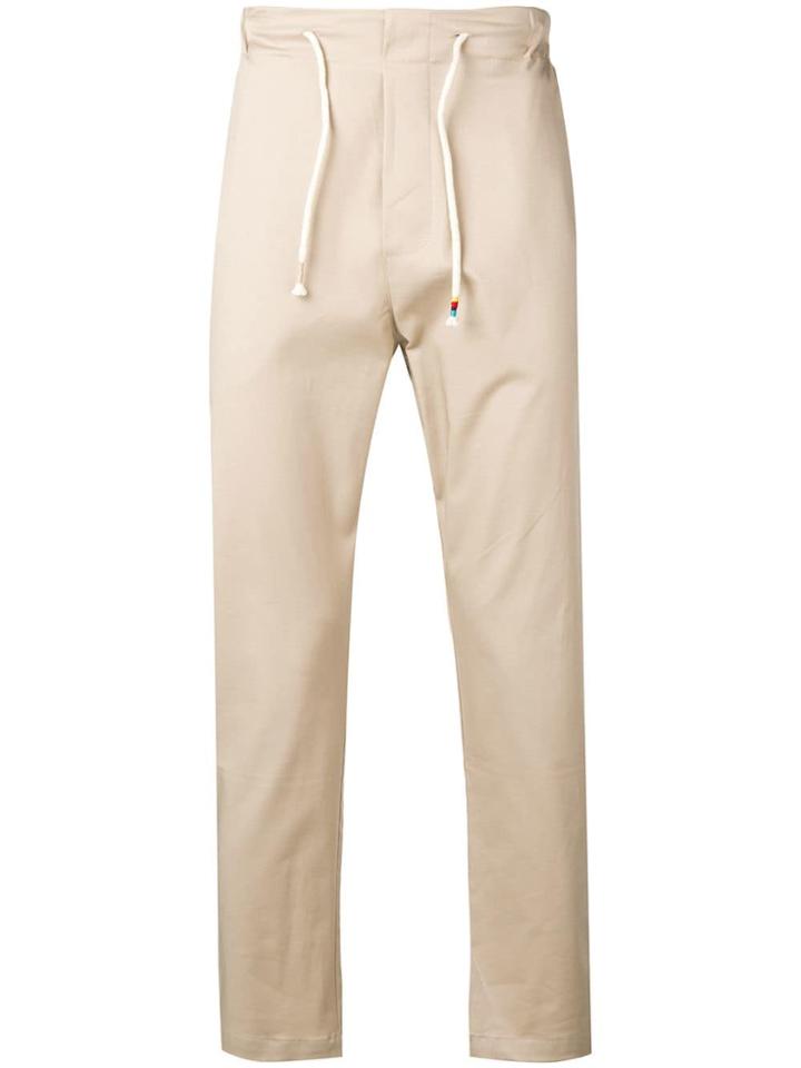 The Silted Company Drawstring Chinos - Neutrals