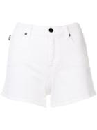 Love Moschino Short Denim Shorts - White