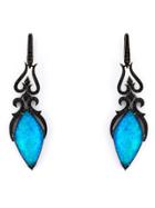 Stephen Webster 'crystal Haze' Diamond Long Earrings - Black