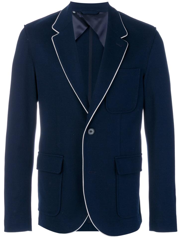 Lanvin Panelled Blazer - Blue