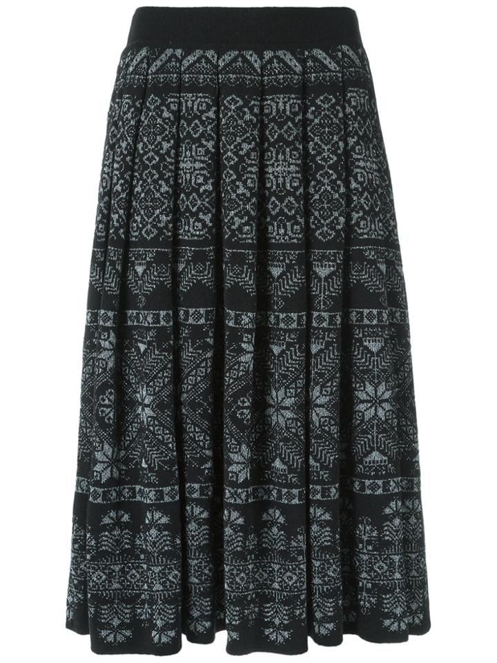 Cecilia Prado Knitted Skirt - Black