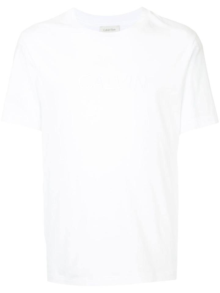 Ck Calvin Klein Honest Jersey T-shirt - White