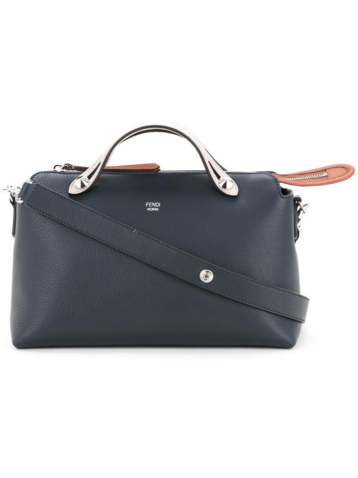 Fendi - Dotcom Tote - Women - Calf Leather - One Size, Women's, Blue, Calf Leather