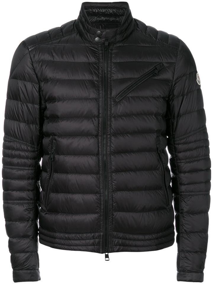 Moncler Padded Zip Jacket - Black