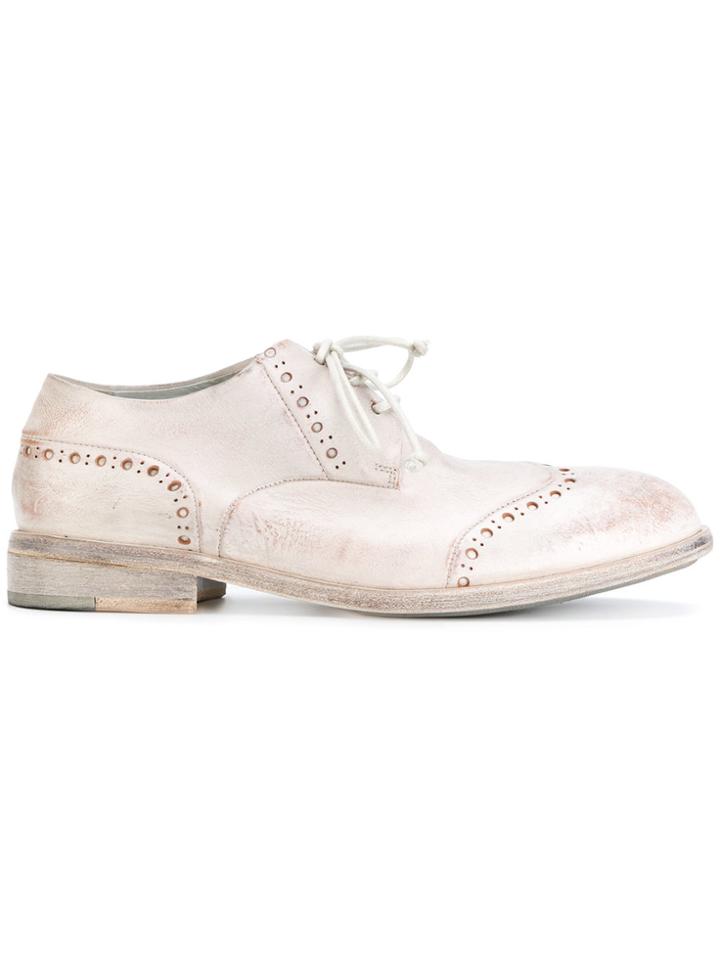 Marsèll Distressed Brogues - White