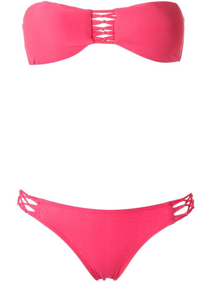 Sub Bikini Set, Women's, Size: G, Pink/purple, Polyamide/spandex/elastane