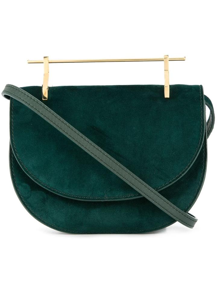 M2malletier Halfmoon Shoulder Bag - Green