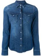 Liu Jo Fitted Denim Shirt - Blue