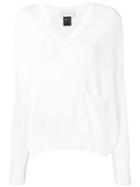 Christian Wijnants Pocket-detail Sweater - White