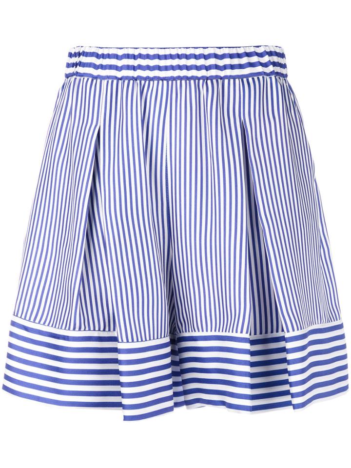 P.a.r.o.s.h. Striped Skirt - Blue