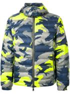 Kent & Curwen Camouflage Puffer Jacket - Multicolour