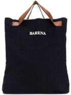 Barena Logo Print Tote - Blue