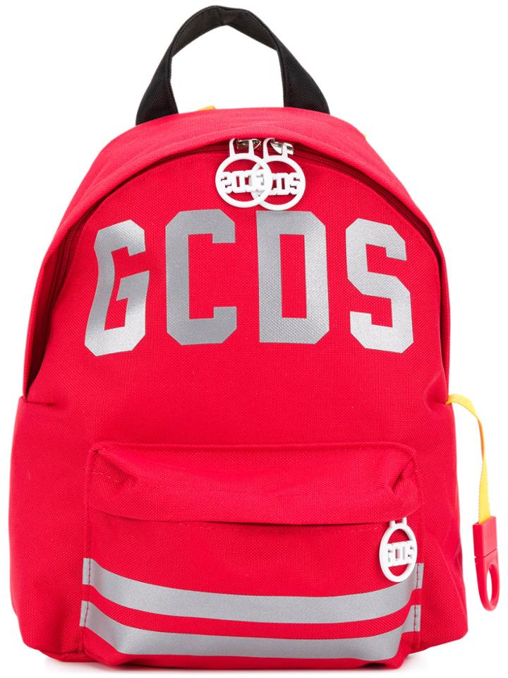 Gcds Logo Patch Backpack - Red