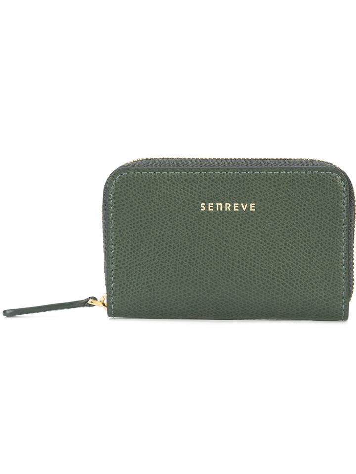 Senreve Zipped Logo Wallet - Green