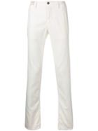Incotex Low Rise Regular Trousers - White