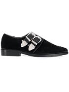 Toga Pulla Double Buckle Shoes - Black