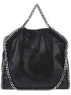 'falabella' Tote, Women's, Black, Artificial Leather/polyester, Stella Mccartney