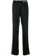 Moncler Elasticated Logo Trousers - Black