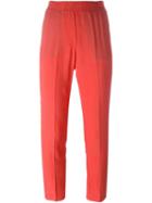 8pm Pleated Tapered Cigarette Trousers