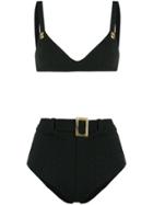 Lisa Marie Fernandez Buckle Bikini - Black