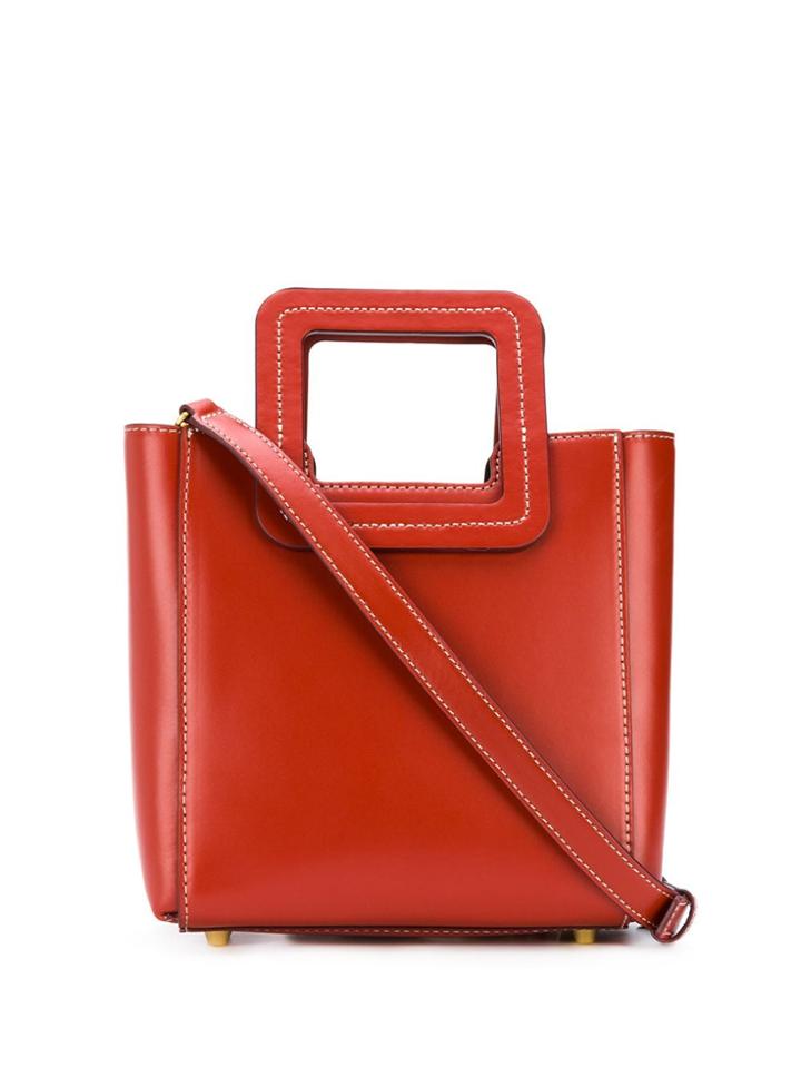 Staud Shirley Mini Tote - Red