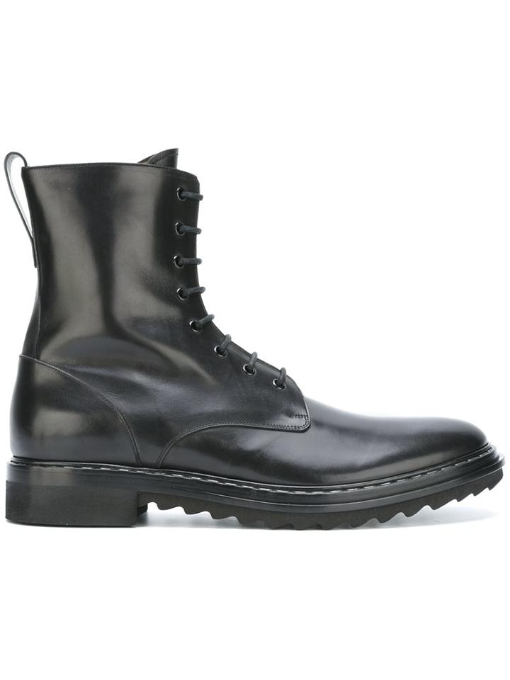Givenchy 'vulcano' Lace-up Boots