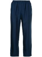 Gold Hawk Elasticated Waist Trousers - Blue