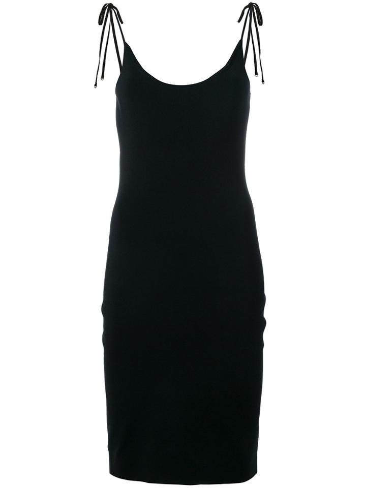 T By Alexander Wang Tie-strap Dress - Black