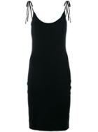 T By Alexander Wang Tie-strap Dress - Black