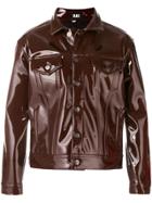 Dust High Shine Jacket - Brown